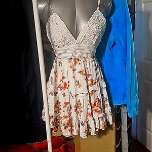 J for Justify floral dress size S